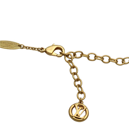 LOUIS VUITTON ルイ・ヴィトン ネックレス･ルイザ ネックレス メタル ゴールド レディース M01610 【中古】