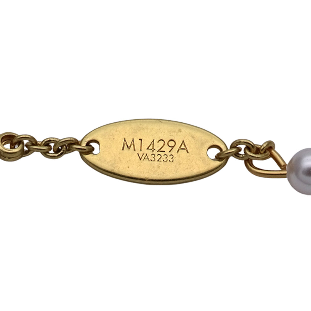 LOUIS VUITTON ルイ・ヴィトン ブレスレット･ルイザ ブレスレット メタル ゴールド レディース M1429A 【中古】