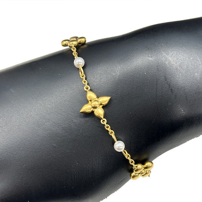 LOUIS VUITTON ルイ・ヴィトン ブレスレット･ルイザ ブレスレット メタル ゴールド レディース M1429A 【中古】