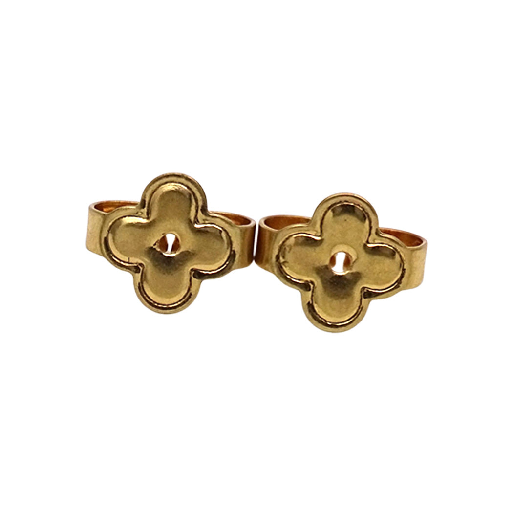 LOUIS VUITTON ルイ・ヴィトン パンダント･ルイザ ピアス メタル ゴールド レディース M01577 【中古】