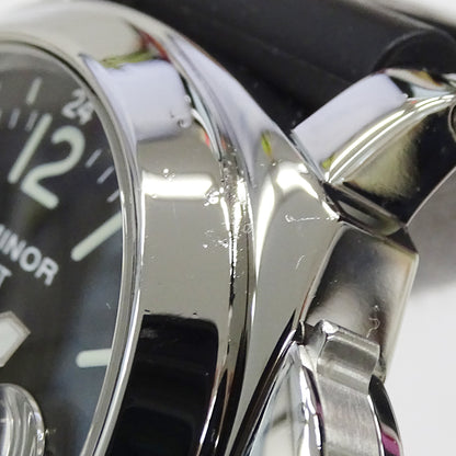 PANERAI パネライ ルミノール GMT PAM00088 メンズ 腕時計 自動巻き SS ラバー 磨き済み【中古】