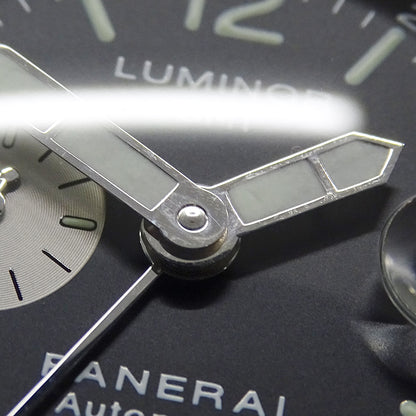 PANERAI パネライ ルミノール GMT PAM00088 メンズ 腕時計 自動巻き SS ラバー 磨き済み【中古】