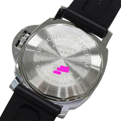 PANERAI パネライ ルミノール GMT PAM00088 メンズ 腕時計 自動巻き SS ラバー 磨き済み【中古】