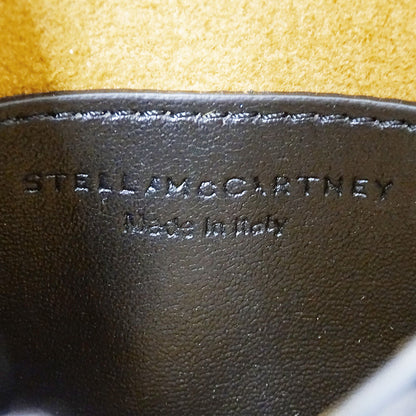 Stella McCartney ステラ・マッカートニー ショルダーバッグ ブラック レザー レディース 【中古】