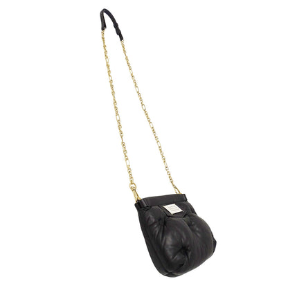 Maison Margiela メゾン マルジェラ ショルダーバッグ グラムスラム ブラック レザー レディース 【中古】