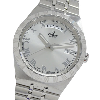 TUDOR チューダー ロイヤル 28600 メンズ 腕時計 デイデイト 自動巻き SS 磨き済み【中古】