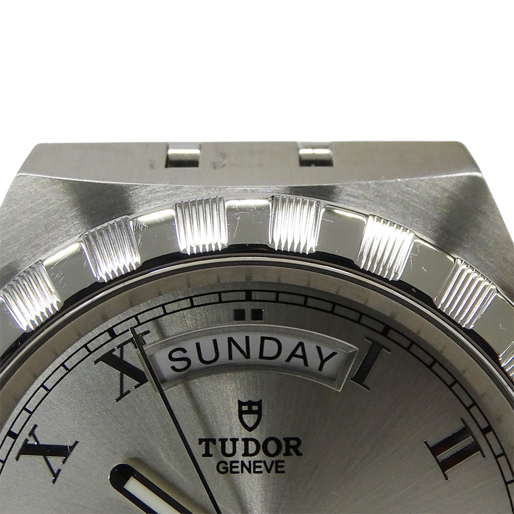 TUDOR チューダー ロイヤル 28600 メンズ 腕時計 デイデイト 自動巻き SS 磨き済み【中古】
