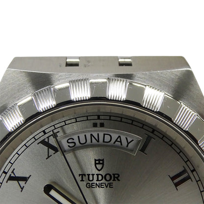 TUDOR チューダー ロイヤル 28600 メンズ 腕時計 デイデイト 自動巻き SS 磨き済み【中古】