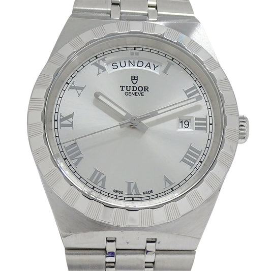 TUDOR チューダー ロイヤル 28600 メンズ 腕時計 デイデイト 自動巻き SS 磨き済み【中古】