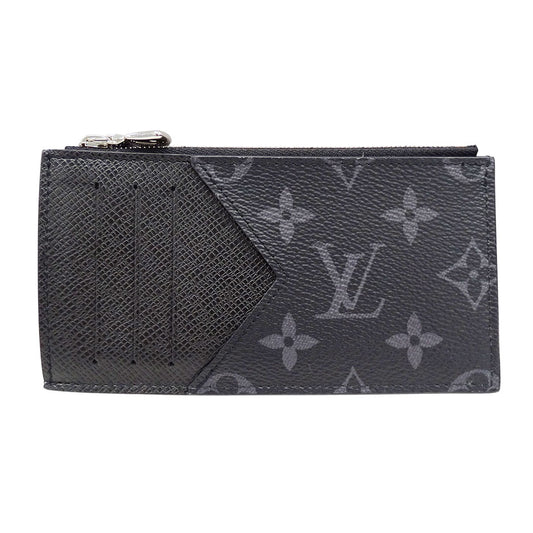LOUIS VUITTON ルイ・ヴィトン コインカード・ホルダー カードケース タイガ エクリプス ブラック M30271 モノグラムエクリプス メンズ 【中古】