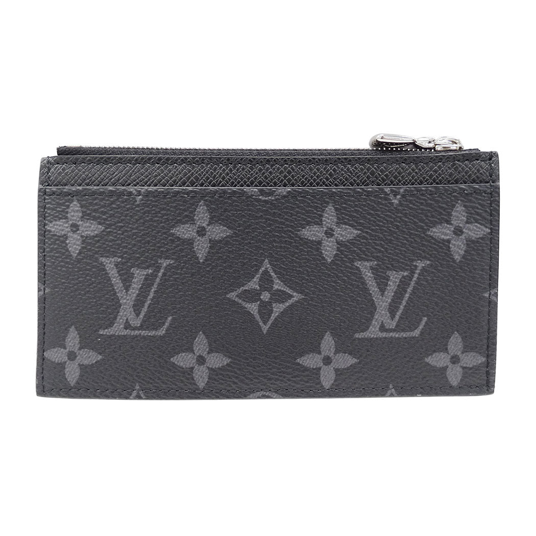 LOUIS VUITTON ルイ・ヴィトン コインカード・ホルダー カードケース タイガ エクリプス ブラック M30271 モノグラムエクリプス メンズ 【中古】