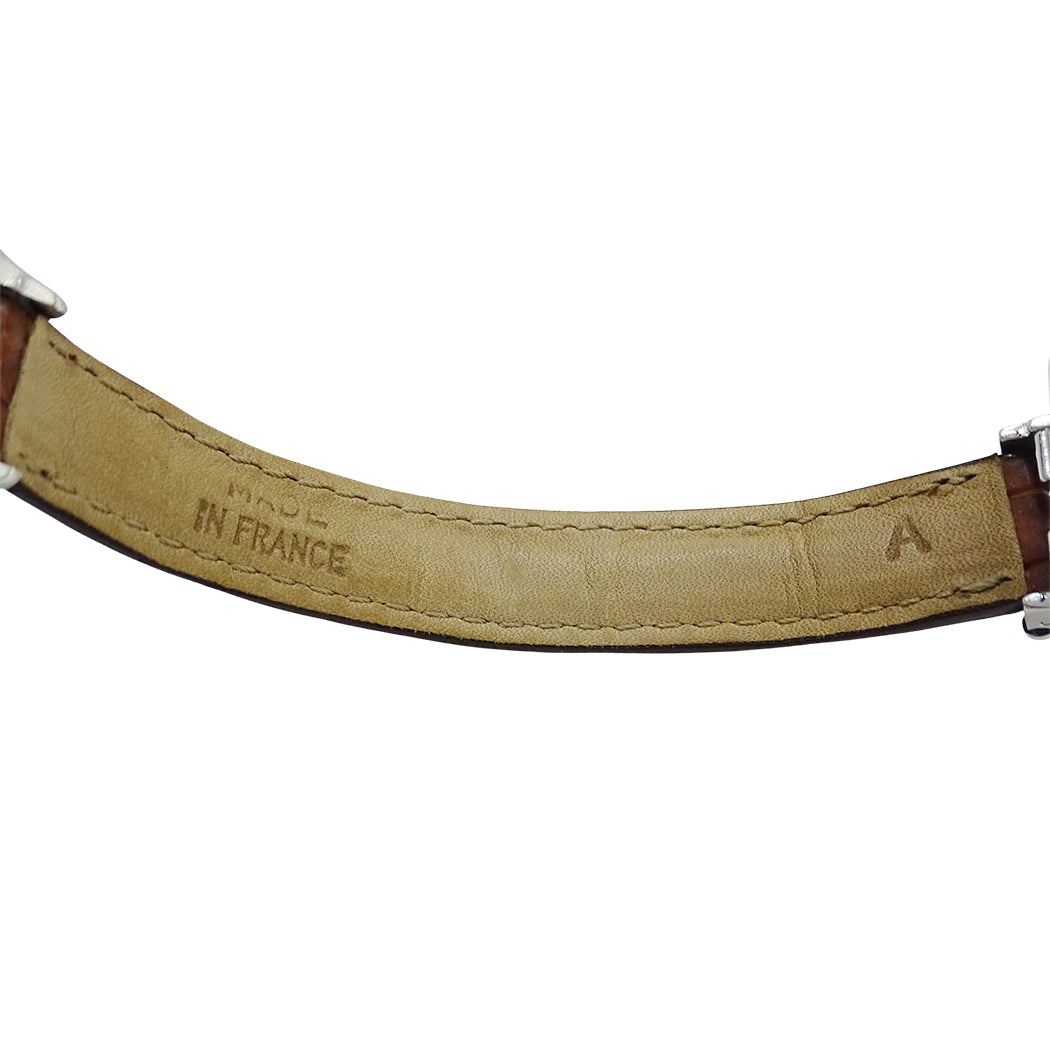 Cartier カルティエ パンテール SM W250295D レディース 腕時計 クオーツ SS レザー 磨き済み 【中古】