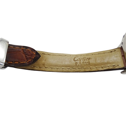 Cartier カルティエ パンテール SM W250295D レディース 腕時計 クオーツ SS レザー 磨き済み 【中古】
