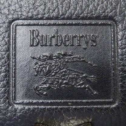 Burberrys バーバリーズ ハンドバッグ ブラック レザー レディース 【中古】
