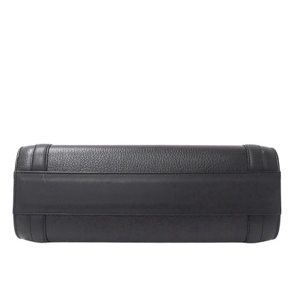 Burberrys バーバリーズ ハンドバッグ ブラック レザー レディース 【中古】