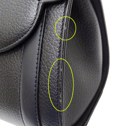 Burberrys バーバリーズ ハンドバッグ ブラック レザー レディース 【中古】