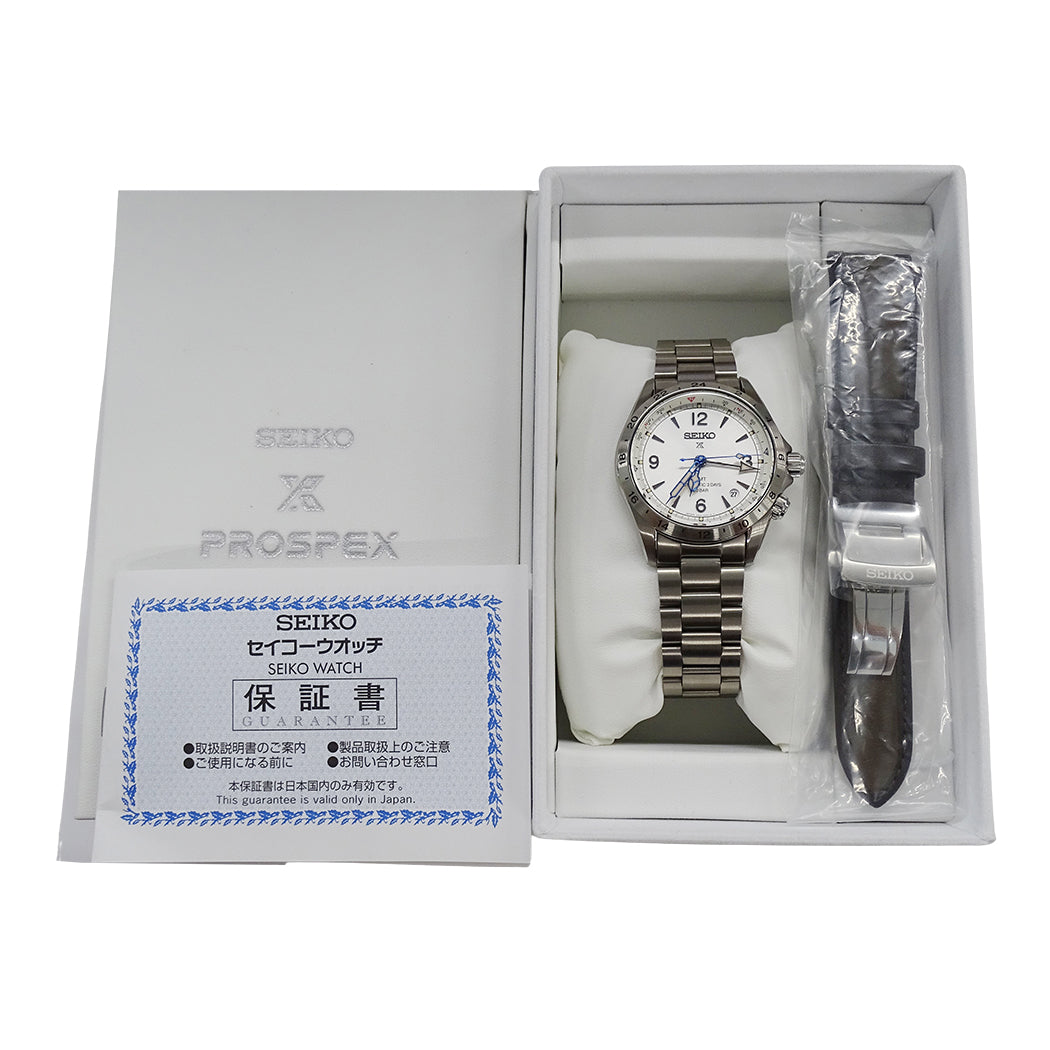 SEIKO セイコー プロスペックス アルピニスト 6R54-00B0 SBEJ017 メンズ 腕時計 110周年モデル 自動巻き SS【中古】