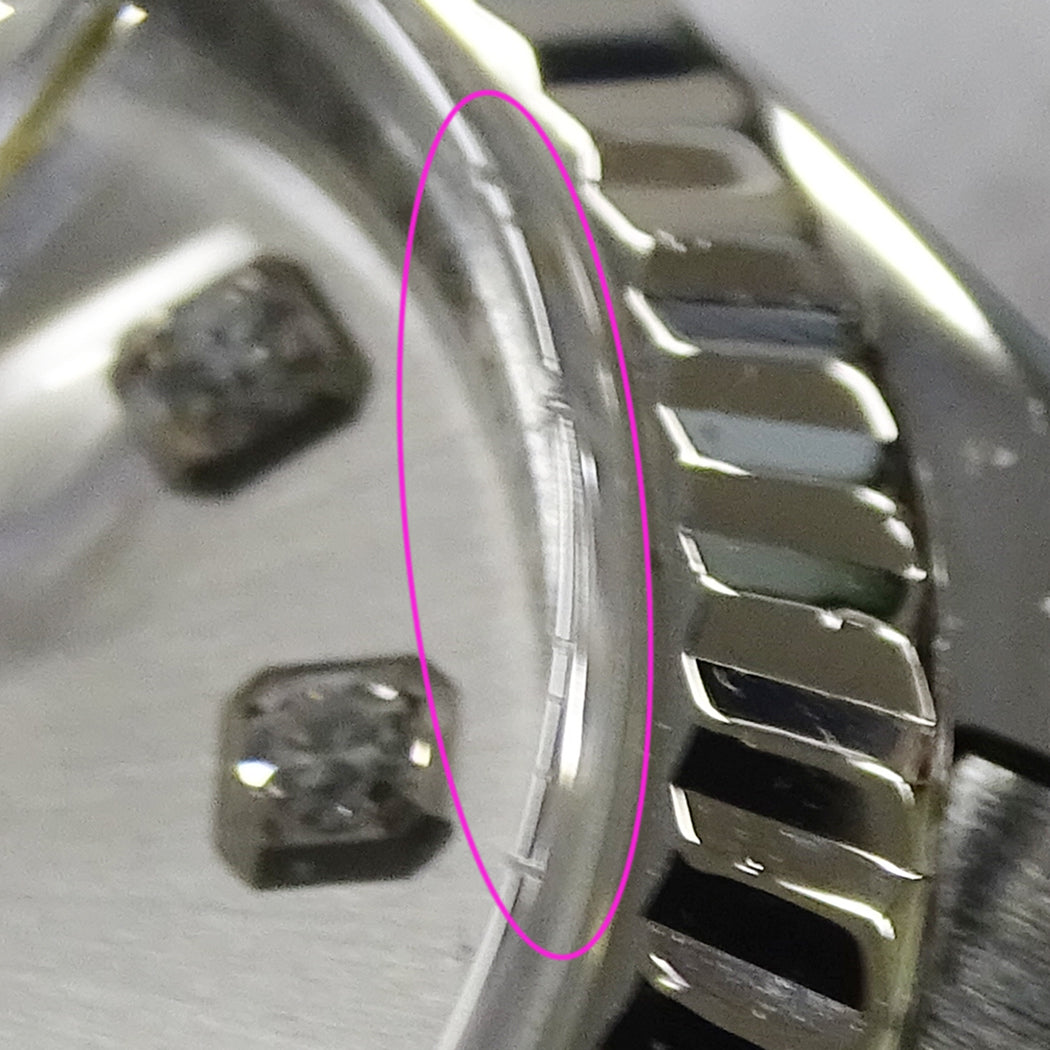 ROLEX ロレックス デイトジャスト 179174G Z番 レディース 腕時計 自動巻き AT SS WG ダイヤモンド 磨き済み【中古】