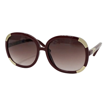 Chloe クロエ サングラス ボルドー CL2119 レディース 【中古】
