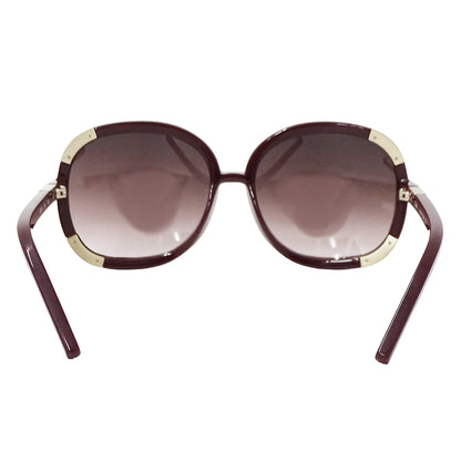 Chloe クロエ サングラス ボルドー CL2119 レディース 【中古】