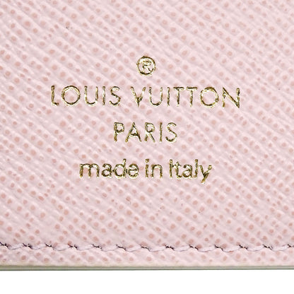 LOUIS VUITTON ルイ・ヴィトン ポルトフォイユ・ヴィクトリーヌ 三つ折り財布 ダミエ アズール アイボリー N64022 ダミエアズールキャンバス レディース 【中古】