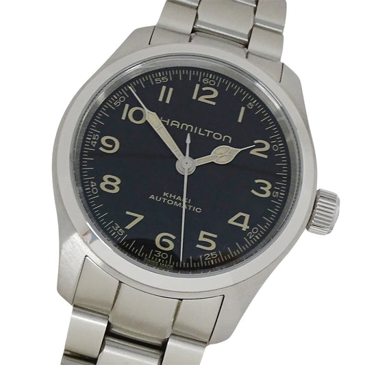 HAMILTON ハミルトン カーキ フィールド マーフ H704050 メンズ 腕時計 デイト 自動巻き SS【中古】