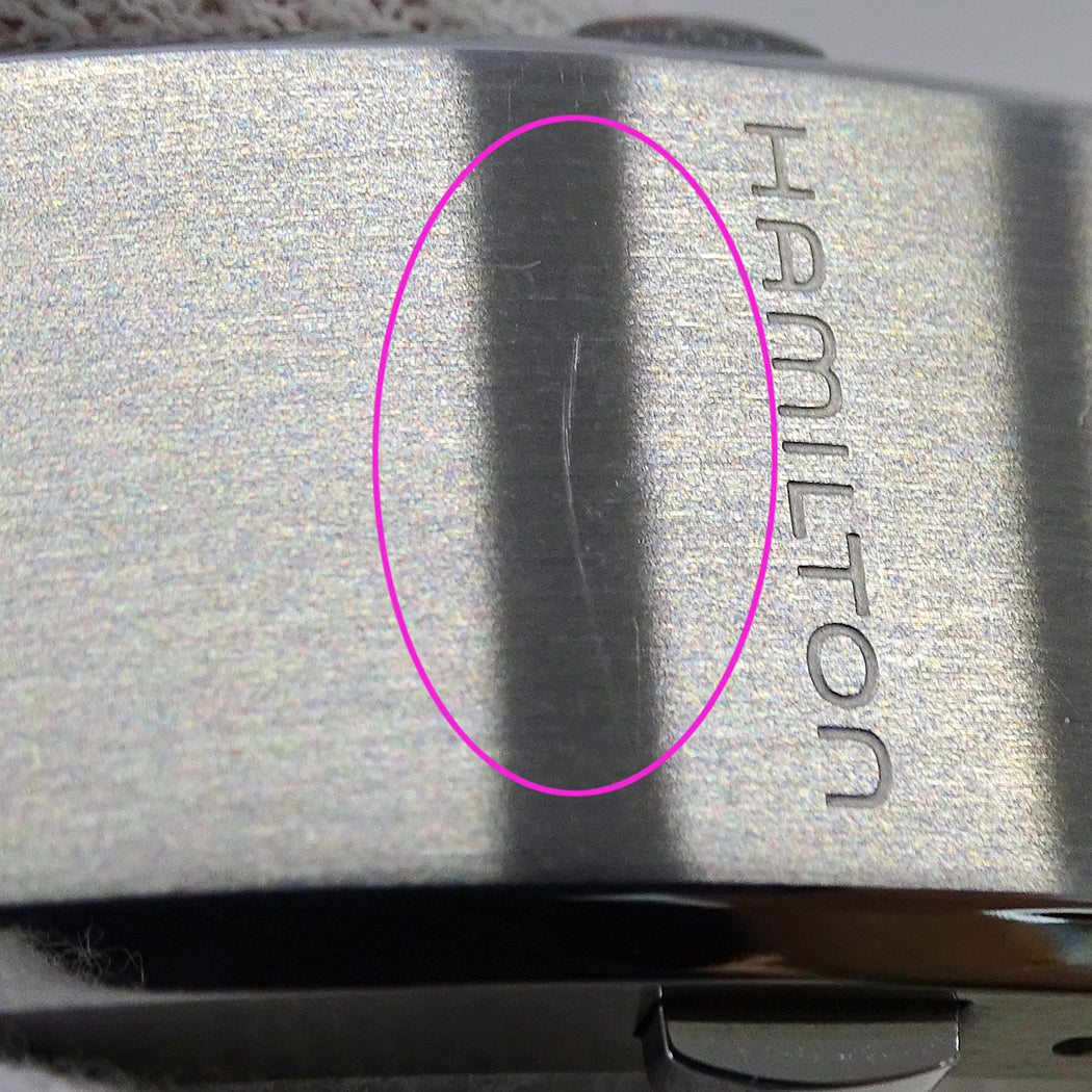 HAMILTON ハミルトン カーキ フィールド マーフ H704050 メンズ 腕時計 デイト 自動巻き SS【中古】