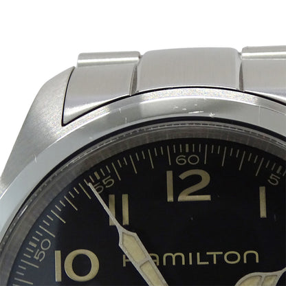 HAMILTON ハミルトン カーキ フィールド マーフ H704050 メンズ 腕時計 デイト 自動巻き SS【中古】