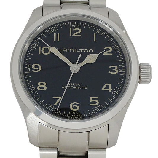 HAMILTON ハミルトン カーキ フィールド マーフ H704050 メンズ 腕時計 デイト 自動巻き SS【中古】
