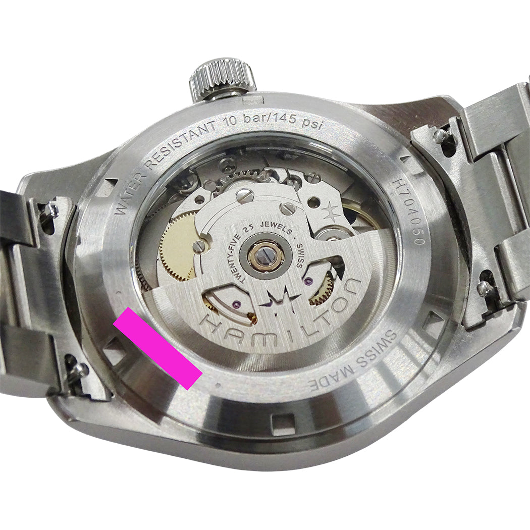 HAMILTON ハミルトン カーキ フィールド マーフ H704050 メンズ 腕時計 デイト 自動巻き SS【中古】