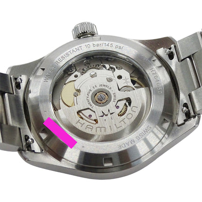 HAMILTON ハミルトン カーキ フィールド マーフ H704050 メンズ 腕時計 デイト 自動巻き SS【中古】