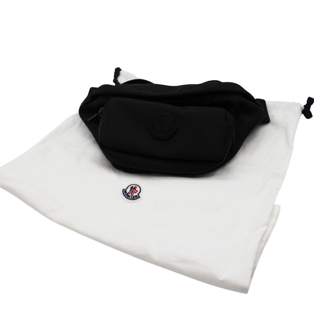 MONCLER モンクレール カラドック ボディ・ウエストバッグ ブラック ナイロン メンズ 【中古】