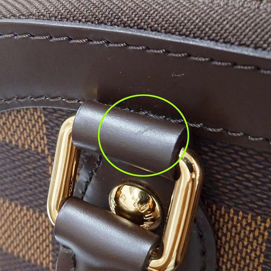 LOUIS VUITTON ルイ・ヴィトン トレヴィPM 2wayバッグ ダミエ エベヌ ブラウン N51997 ダミエキャンバス レディース 【中古】