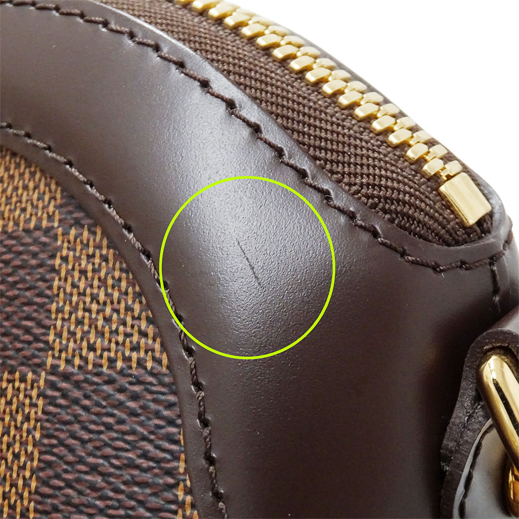 LOUIS VUITTON ルイ・ヴィトン トレヴィPM 2wayバッグ ダミエ エベヌ ブラウン N51997 ダミエキャンバス レディース 【中古】