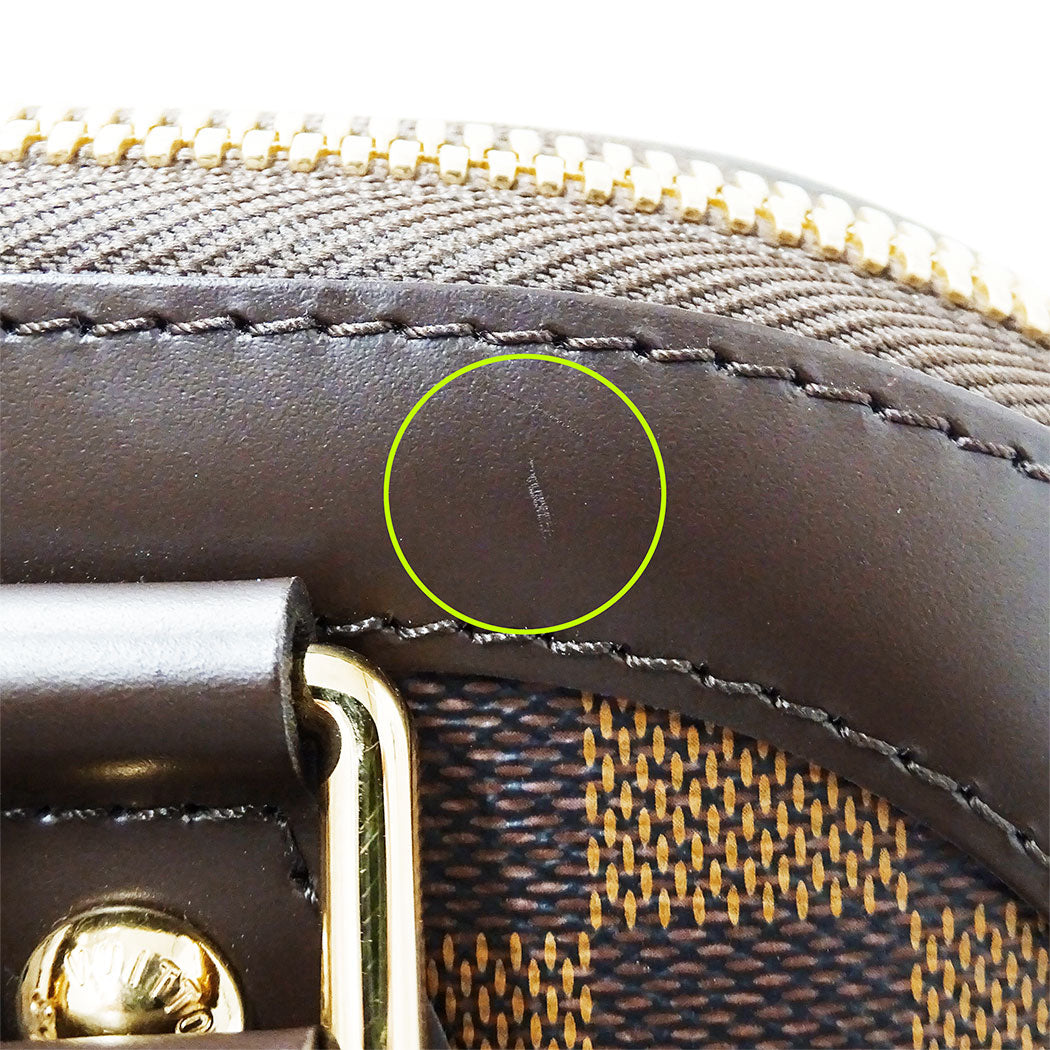 LOUIS VUITTON ルイ・ヴィトン トレヴィPM 2wayバッグ ダミエ エベヌ ブラウン N51997 ダミエキャンバス レディース 【中古】