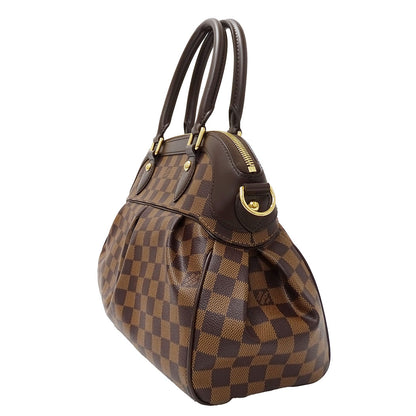 LOUIS VUITTON ルイ・ヴィトン トレヴィPM 2wayバッグ ダミエ エベヌ ブラウン N51997 ダミエキャンバス レディース 【中古】