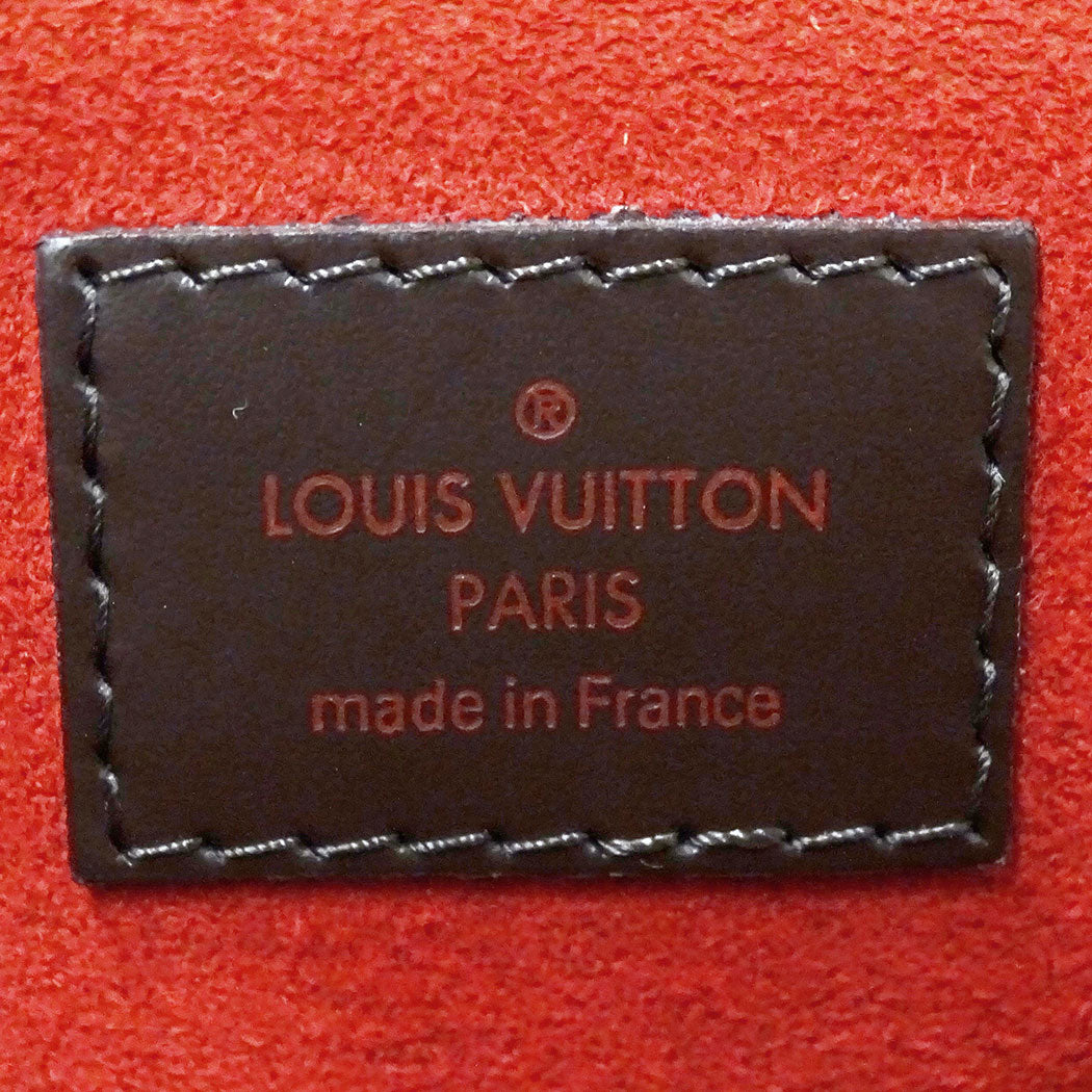 LOUIS VUITTON ルイ・ヴィトン トレヴィPM 2wayバッグ ダミエ エベヌ ブラウン N51997 ダミエキャンバス レディース 【中古】