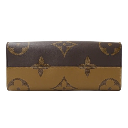 LOUIS VUITTON ルイ・ヴィトン オンザゴー MM トートバッグ 2way モノグラム ジャイアント リバース M45321 レディース 【中古】