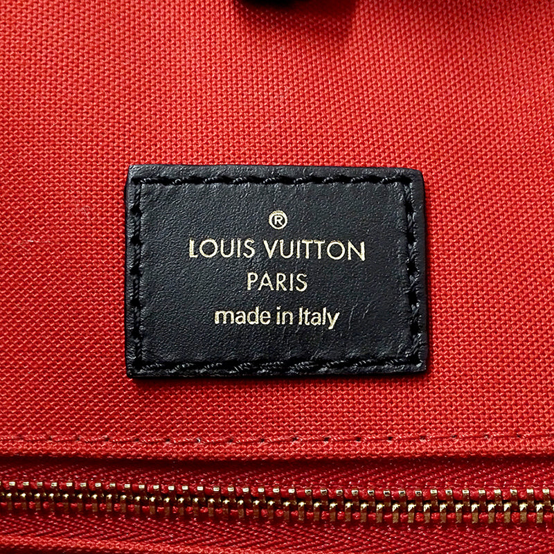 LOUIS VUITTON ルイ・ヴィトン オンザゴー MM トートバッグ 2way モノグラム ジャイアント リバース M45321 レディース 【中古】