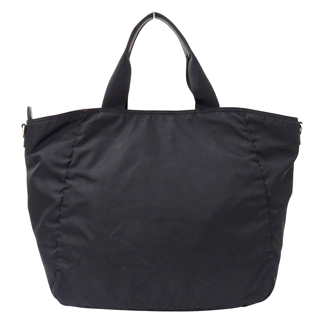 PRADA プラダ 2wayバッグ ブラック ナイロン レディース 【中古】