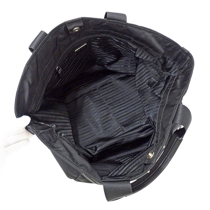 PRADA プラダ 2wayバッグ ブラック ナイロン レディース 【中古】