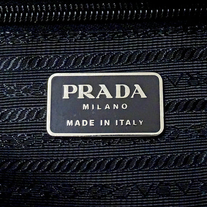 PRADA プラダ 2wayバッグ ブラック ナイロン レディース 【中古】