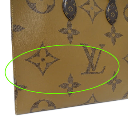 LOUIS VUITTON ルイ・ヴィトン オンザゴー GM トートバッグ モノグラム ジャイアント リバース M44576 レディース 【中古】