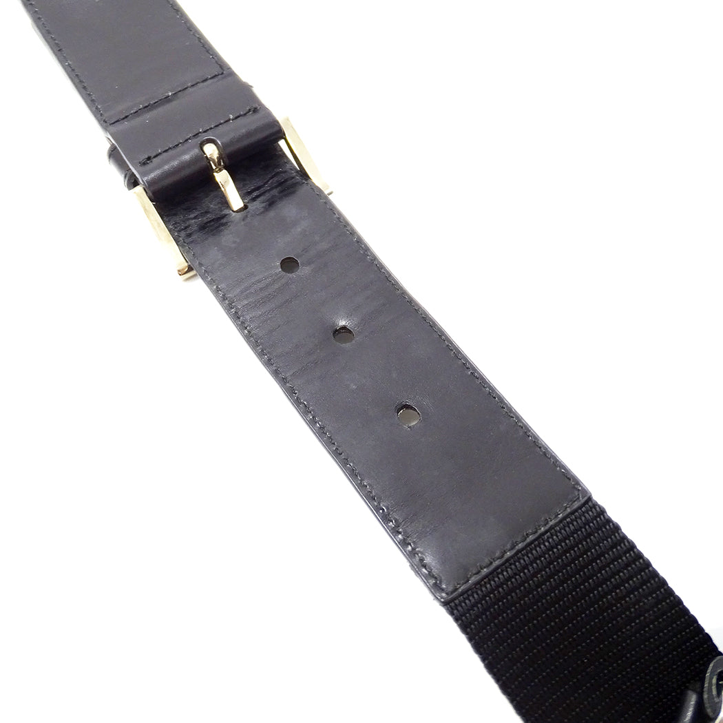PRADA プラダ ボディ・ウエストバッグ ブラック BM0010 ナイロン レディース メンズ 【中古】