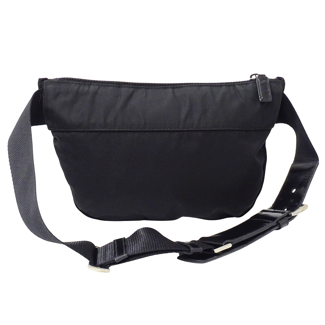 PRADA プラダ ボディ・ウエストバッグ ブラック BM0010 ナイロン レディース メンズ 【中古】