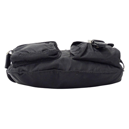 PRADA プラダ ボディ・ウエストバッグ ブラック BM0010 ナイロン レディース メンズ 【中古】