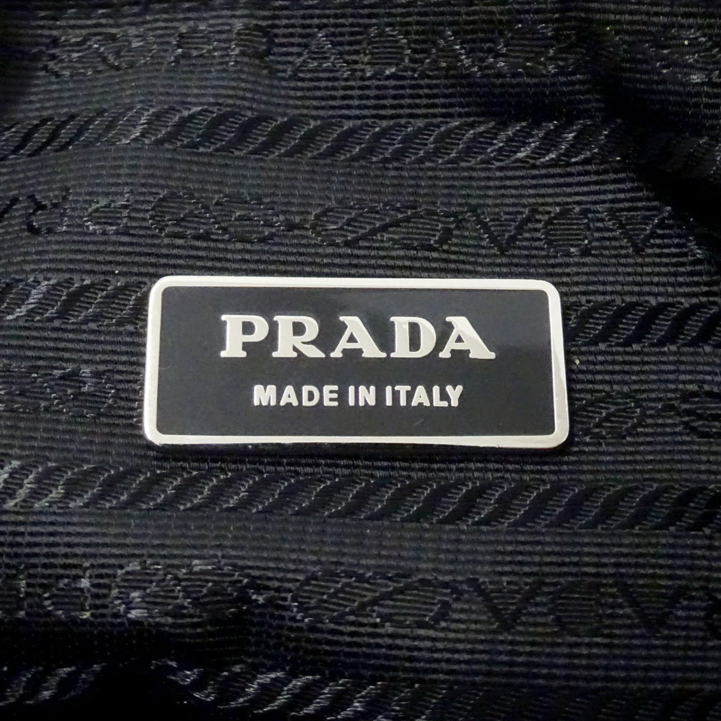 PRADA プラダ ボディ・ウエストバッグ ブラック BM0010 ナイロン レディース メンズ 【中古】
