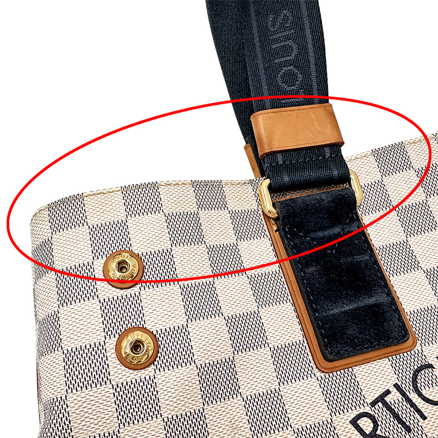 LOUIS VUITTON ルイ・ヴィトン プランソレイユ カバPM トートバッグ ダミエ アズール N41179 レディース 【中古】