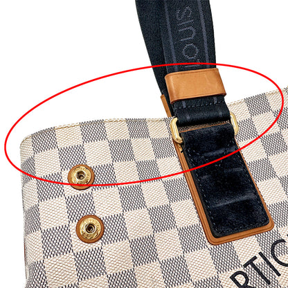 LOUIS VUITTON ルイ・ヴィトン プランソレイユ カバPM トートバッグ ダミエ アズール N41179 レディース 【中古】