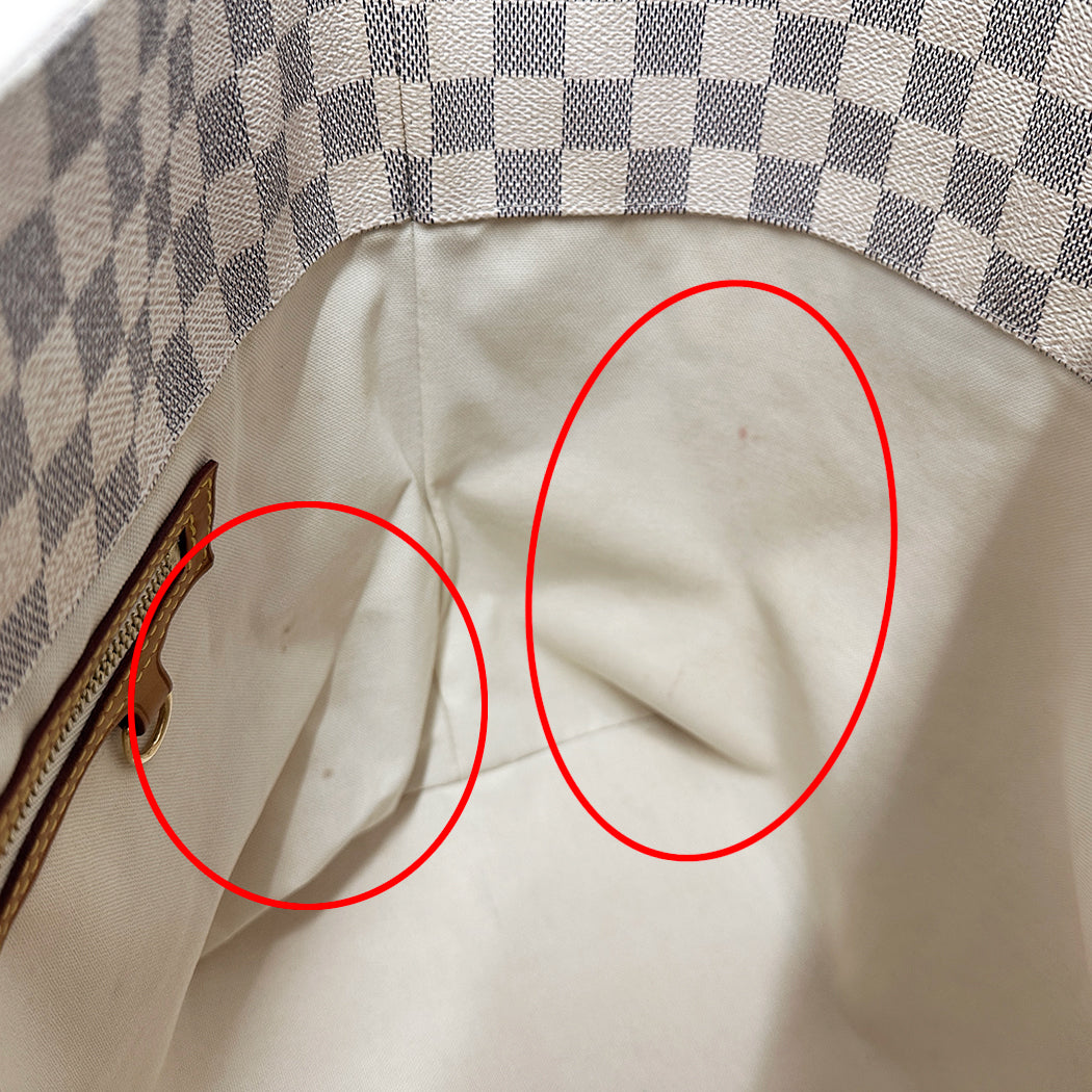 LOUIS VUITTON ルイ・ヴィトン プランソレイユ カバPM トートバッグ ダミエ アズール N41179 レディース 【中古】